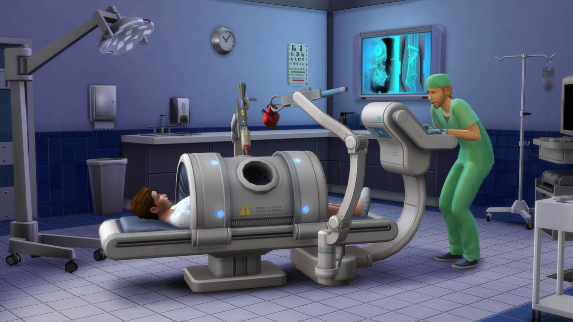 De Sims 4 aan het Werk