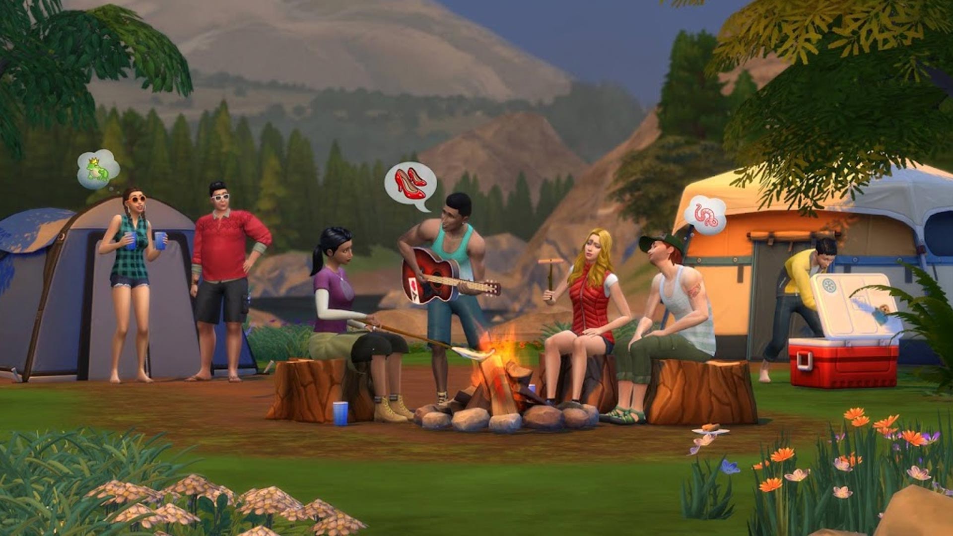De Sims 4 in de Natuur